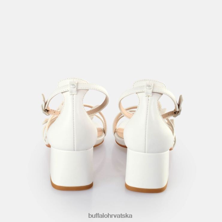 bijela Buffalo lucy sandale s leptir petom |sandale TDD6T646